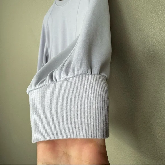 Lululemon Softstreme Ribbed-Hem Pullover Faint Lavender size 2 B - Picture 7 of 13